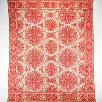 New York covlert, by Conger (attrb.) for E. DuBois, tied beiderwand