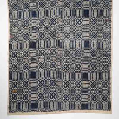 Geometric coverlet; overshot