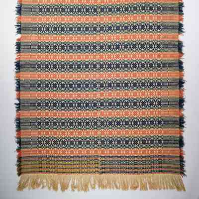Geometric coverlet; starwork