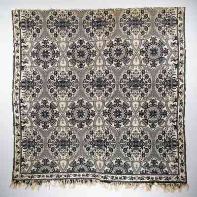 Coverlet, doubleweave