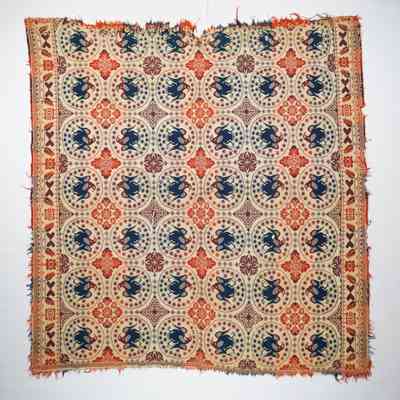 Ohio coverlet; doublecloth