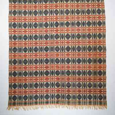 Geometric coverlet; starwork