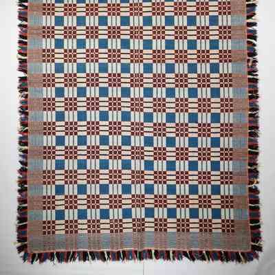 Geometric coverlet; overshot