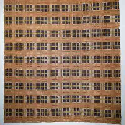 Geometric coverlet; overshot