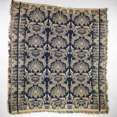Coverlet, doubleweave