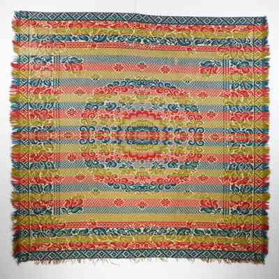 Ohio coverlet, tied beiderwand