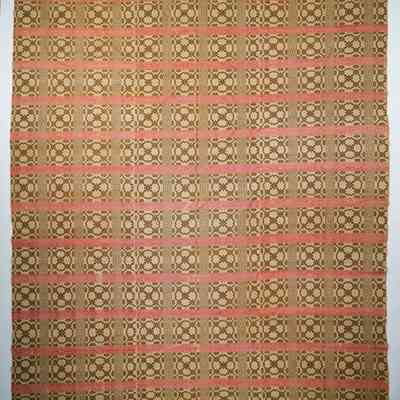 Geometric coverlet; overshot