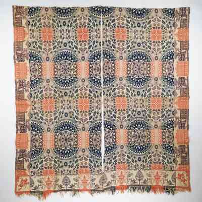 Coverlet, doubleweave