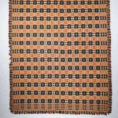 Geometric coverlet; starwork