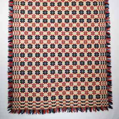 Geometric coverlet; starwork