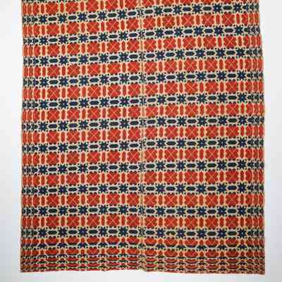 Geometric coverlet; starwork