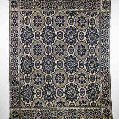New York coverlet, doubleweave