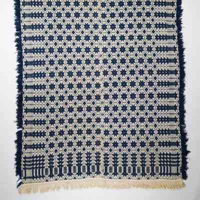 Geometric coverlet; starwork