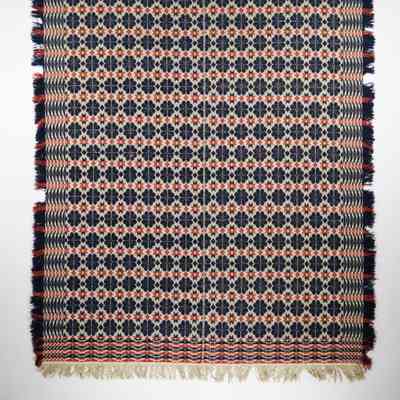 Geometric coverlet, starwork