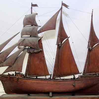 Schooner Ship Model
