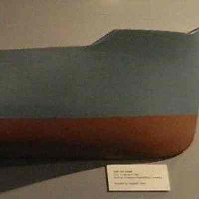 City of Sturgeon Bay Half Hull Model