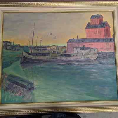 K.J. Davis Framed Painting