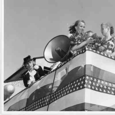 Hannah Brown, Sue Smith, and Patsy Smith and christening of PC-501