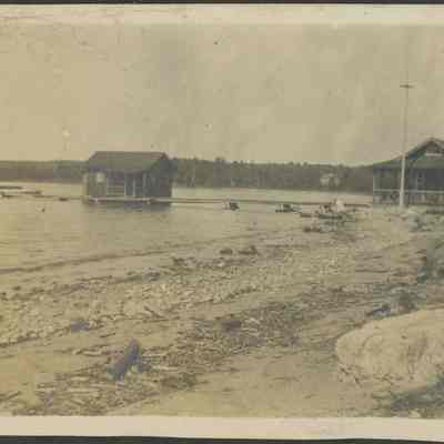 Hotz family boathouse in Fish Creek