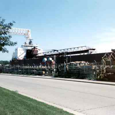 Mesabi Miner at Bay Shipbuilding 1992