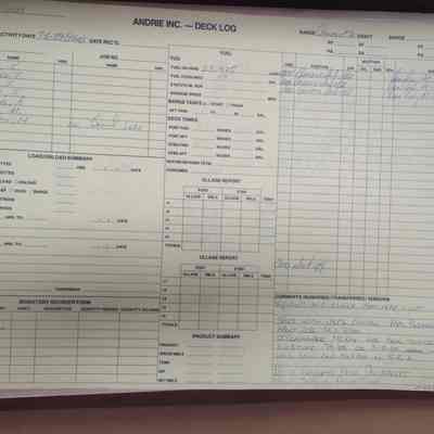 John Purves Ship Log