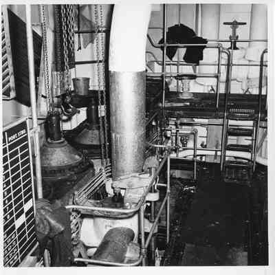 Engine room of Hull 1493
