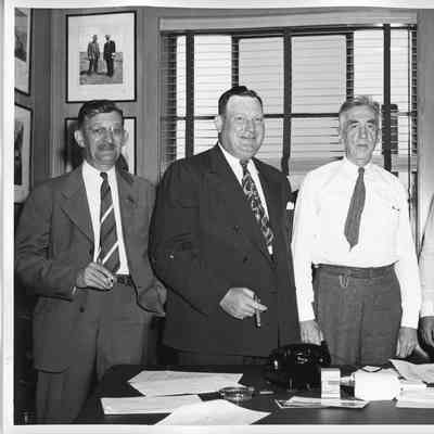 Wolcott E. Spofford, Thomas M. Woodward, and L. D. Smith
