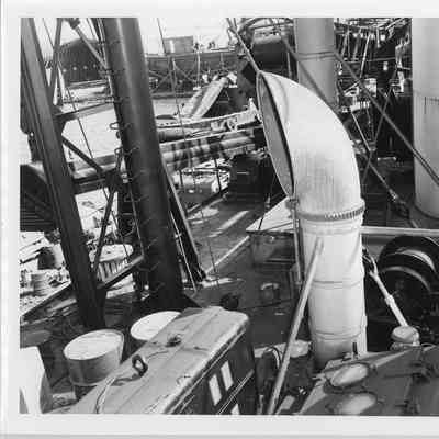 Deck of the SS American April 23, 1953
