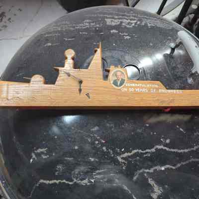 Peterson Boat Progress Plaque