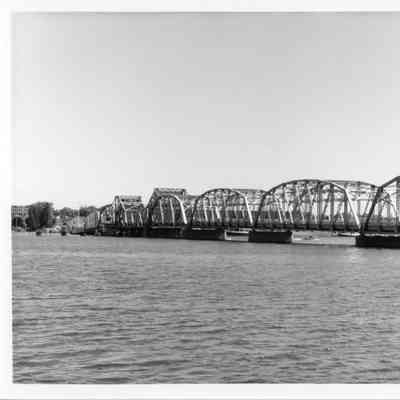Angle view of Michigan Street Bridge 1997