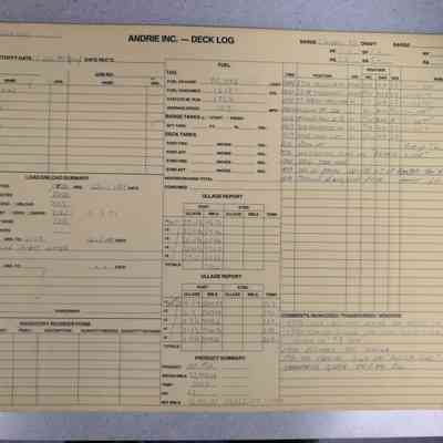 John Purves Ship Log
