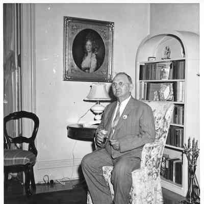 Ed Weber seated
