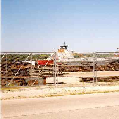USCGC Mackinaw at Bay Shipbuilding 2006