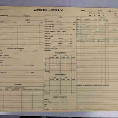 John Purves Ship Log
