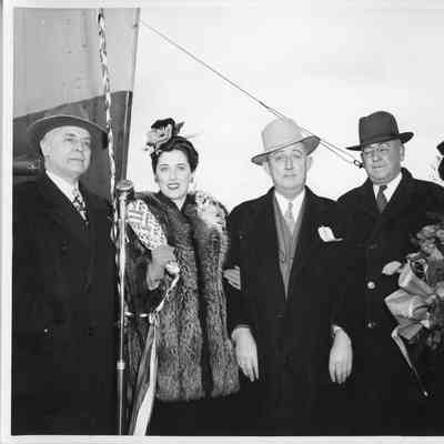 Christening of PF-70 USS Evansville