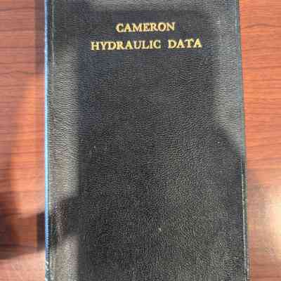 Cameron Hydraulic Data 9th edition