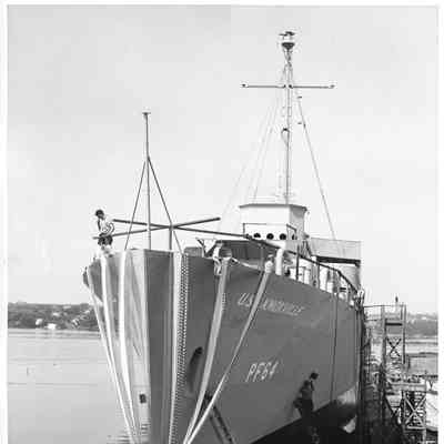 PF-64 USS Knoxville pre-launch