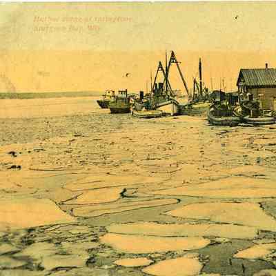 Sturgeon Bay at spring time