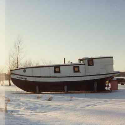 Fishing tug Margaret on display in Sturgeon Bay 1991