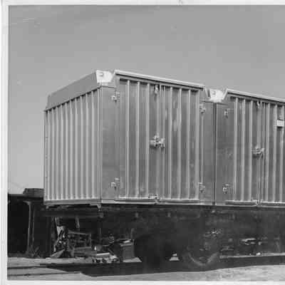Safeway Shipping container loaded on truck