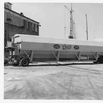 Christy Bilt self-unloading cement truck