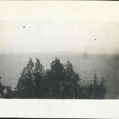 View of south Manitou Island 1924