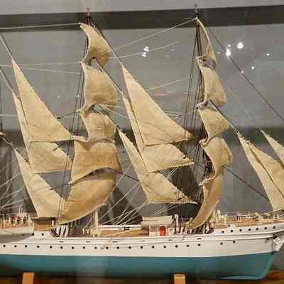 USCG Barque Eagle Ship Model