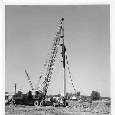Sturgeon Bay Ship Canal dredging equipment 1964
