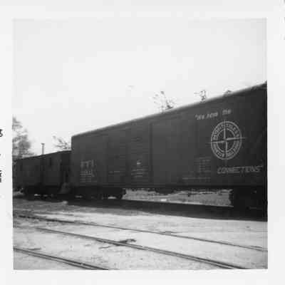 Detroit Toledo Ironton Railroad railcar May 1964