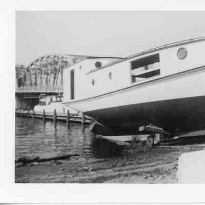 View of Allie fishing boat