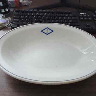 Inland Steel Serving Bowl