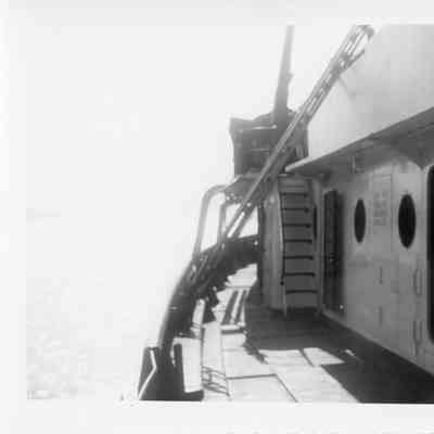 Deck of the Snyder 1953