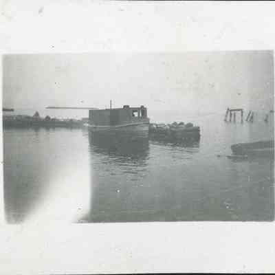 Fish tug Slivers docked