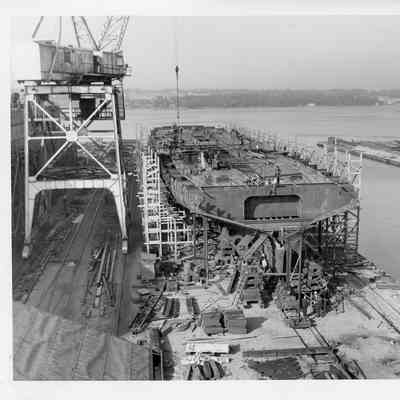 Badger being constructed at Christy Corp October 1, 1951